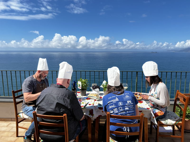 Corsi di cucina Praiano: Corso di pasta fresca con vista sulla Costiera Amalfitana