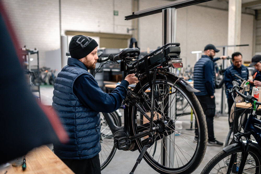 man reset batterij elektrische fiets