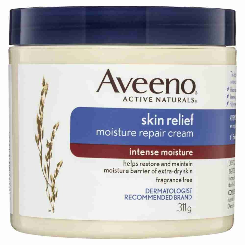 Aveeno Active Naturals Skin Relief Fragrance Free Moisture Repair Cream 311G