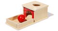 Montessori Object Permanence Box. 