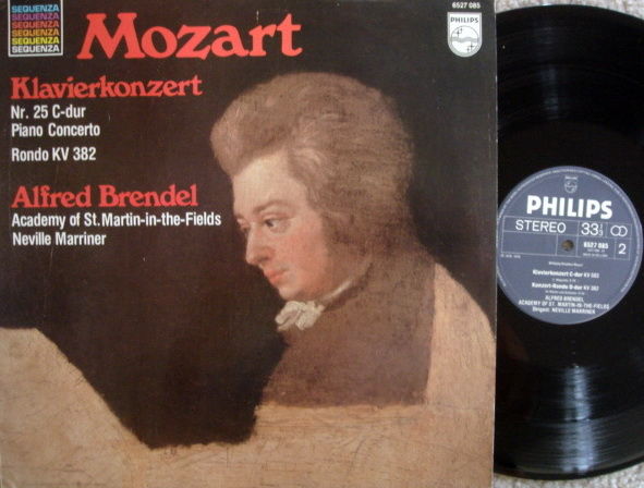 Philips / BRENDEL-MARRINER, - Mozart Piano Concerto No....