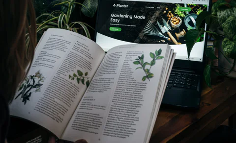 Learning botanical names from an herbal book