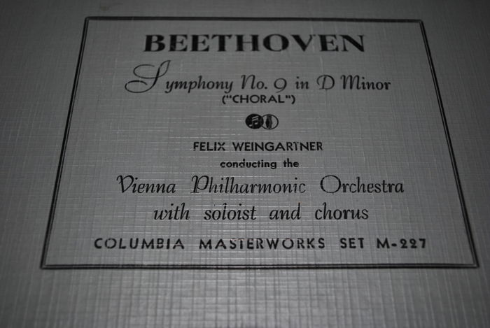 Beethoven Symphony No. 9 - in D Minor, 8 Record Set Fel...