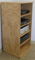Side view of SC2248 cabinet shown in natural oak.