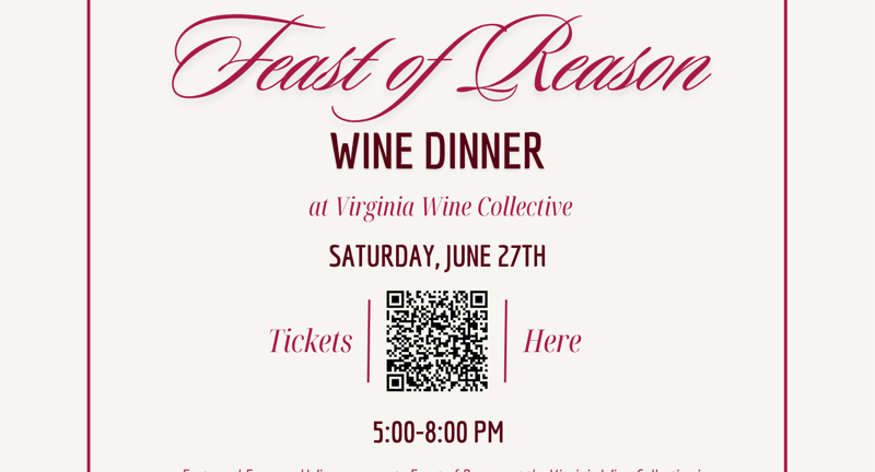 Feast of Reason Wine Dinner