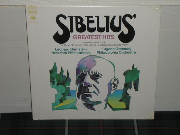 Bernstein/NYPO - Sibelius Greatest Hi Columbia LP MS752...