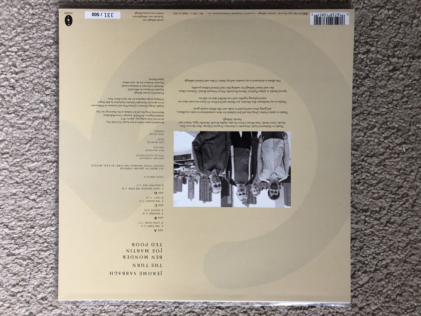 Jerome Sabbagh "The Turn" Test Pressing - Two (2) LP's - Mint- as open - Looks unplayed