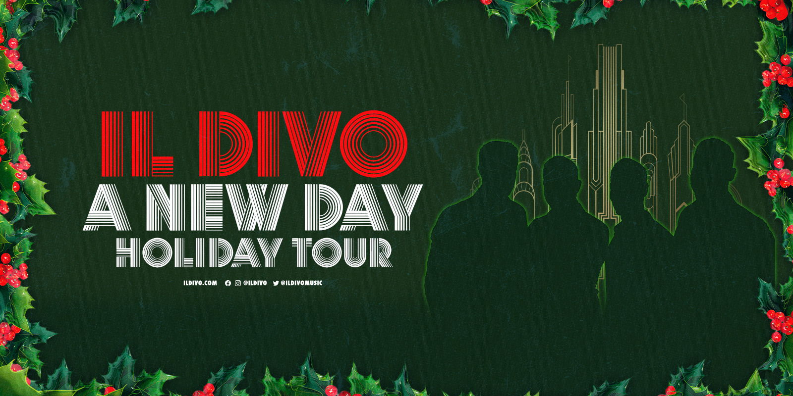 Il Divo - A New Holiday Tour promotional image