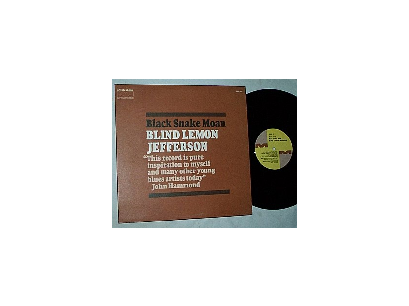 Blind Lemon - Jefferson LP-Black snake moan-orig 1970 album