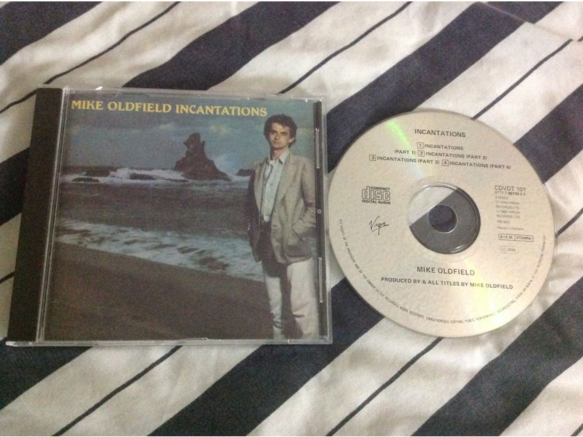 Mike Oldfield - Incantations Full Version Virgin Records Compact Disc   CDVDT 101 Holland