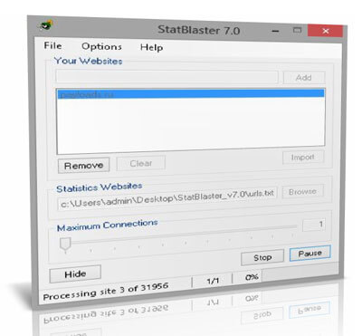 StatBlaster - тысячи обратных ссылок на ваш сайт