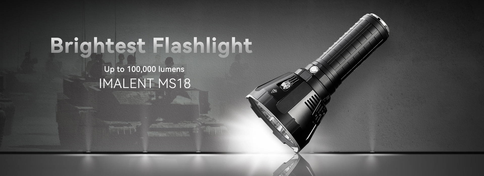 Brightest Flashlight IMALENT MS18