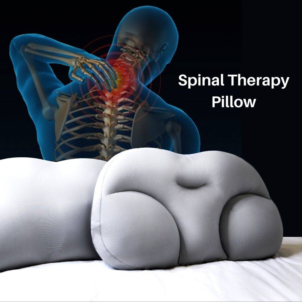 memory foam pillow, back relief lumbar pillow, support pillow