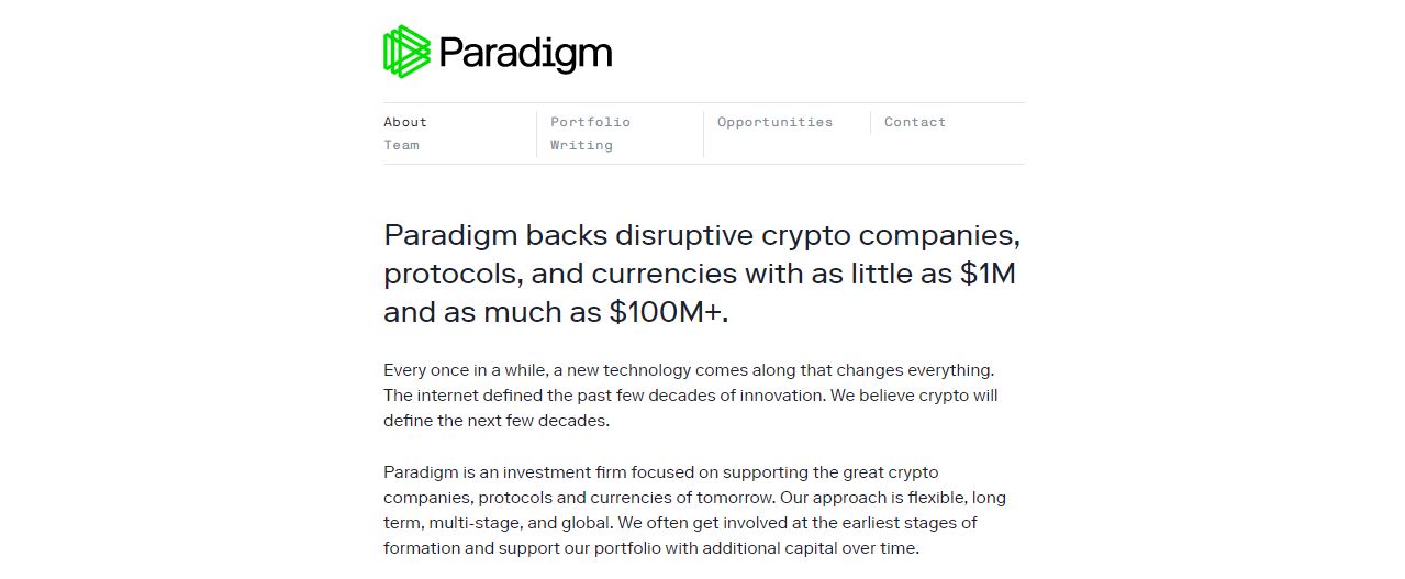 Paradigm product / service
