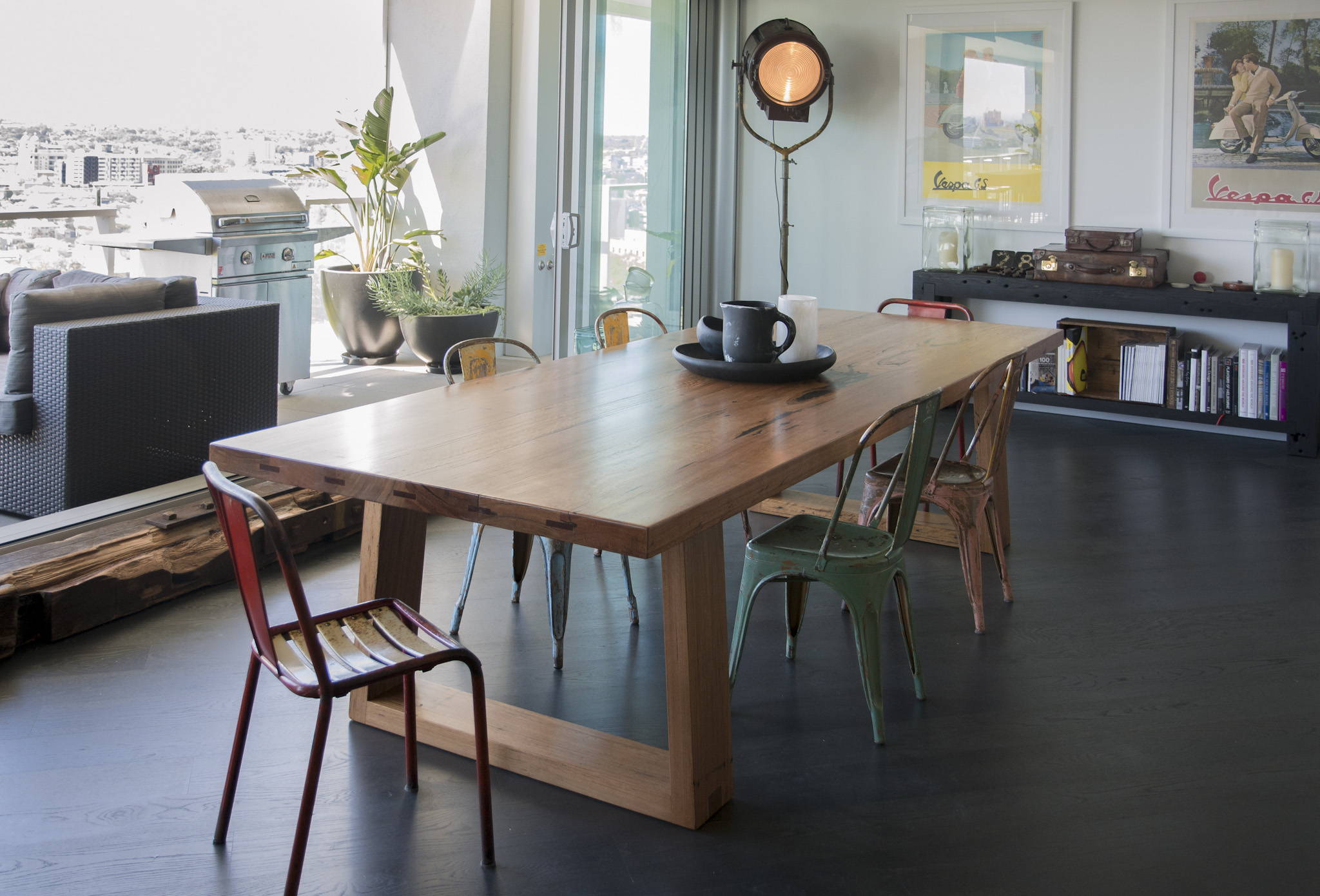 Recycled Timber Shelving Unit