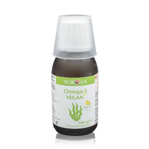 Omega-3 VEGAN Mit Pflanzlichem Algenöl Und Olivenöl