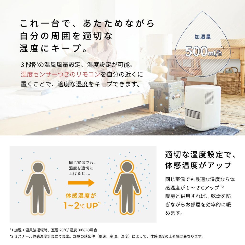 湿度キープ