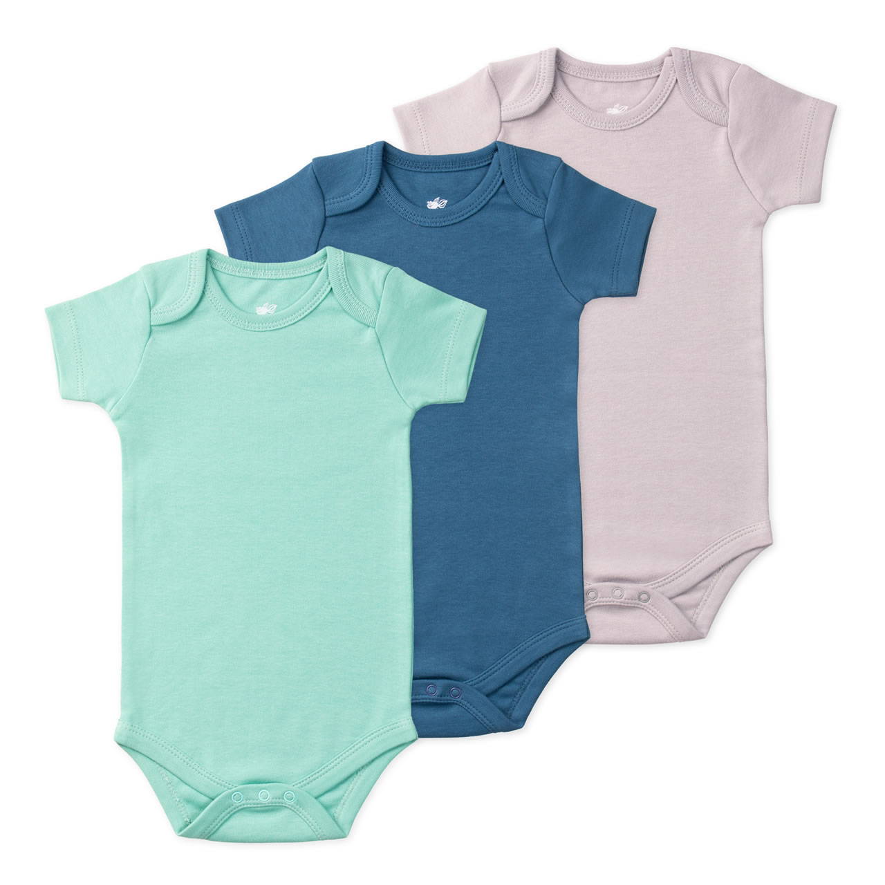 Quinn Short Sleeve Baby Bodysuits
