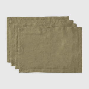Aloe - European Linen Placemat (Set of 4)