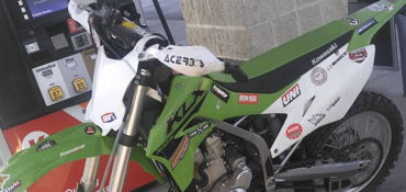 2023 KAWASAKI KLX300 motorcycle for rent near Beebe, AR