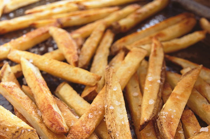 Oven Fries with Olive Oil