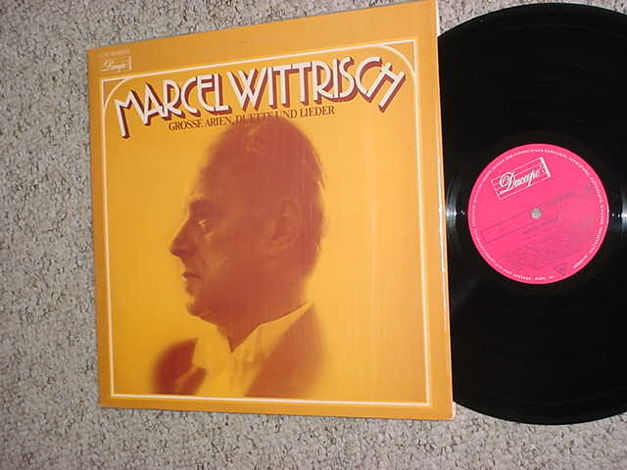 DAS Marcel Wittrisch Album double lp record - grosse ar...