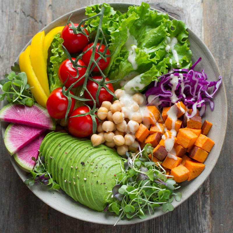 Vegetarische bowl