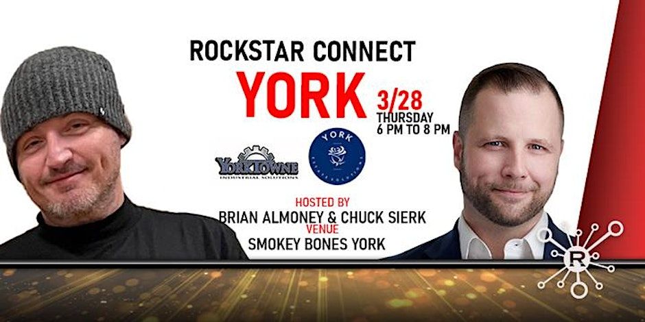 Free Rockstar Connect York Networking Event (March, PA) promotional image