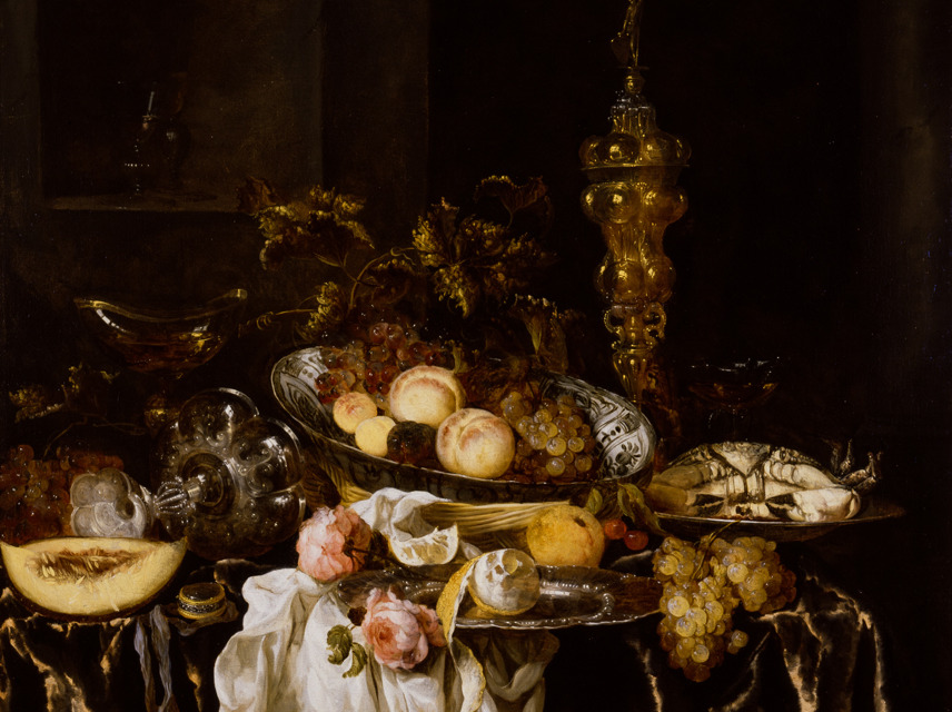 Banquet Still Life with Roses, emuseum: 85.38