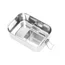 3 - Compartment DIVIDED FOOD CONTAINER - 800ml