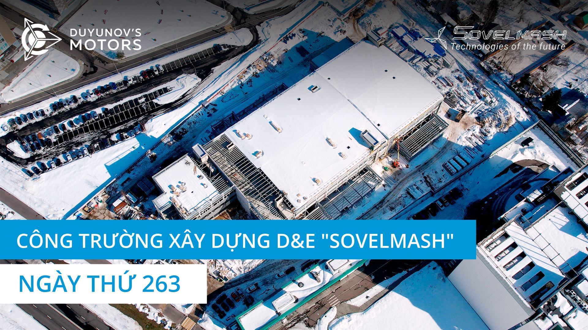 Xây dựng D&E "Sovelmash": giai đoạn mới của công việc - cài đặt các cửa sổ