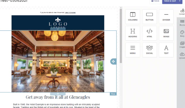 Screenshot image