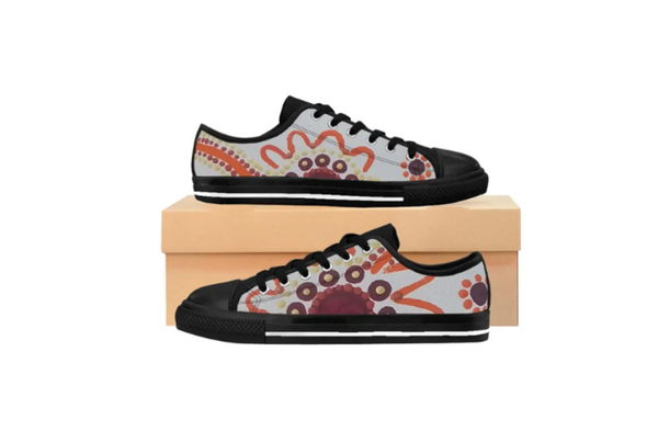 Nylon Canvas Women's Sneakers, Casual Everyday Shoes