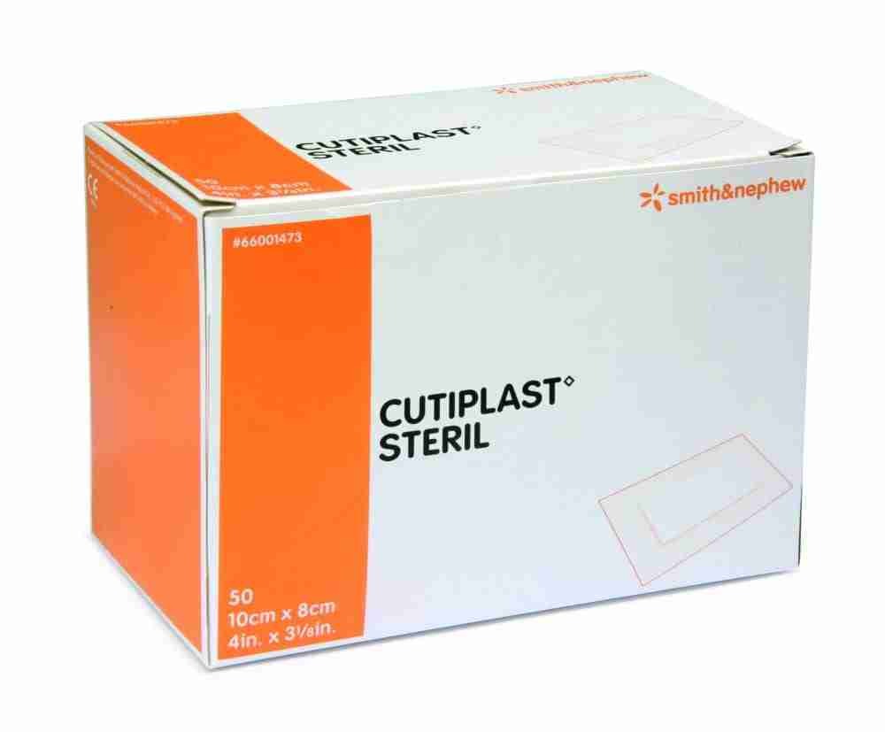 Cutiplast Steril 10Cm X 8Cm 50/Box