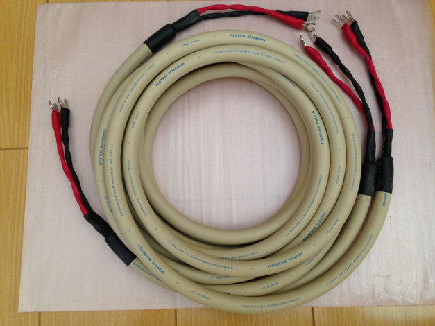 CARDAS NEUTRAL REFERENCE SPEAKER CABLES 1/4 Spade 11.5FT.