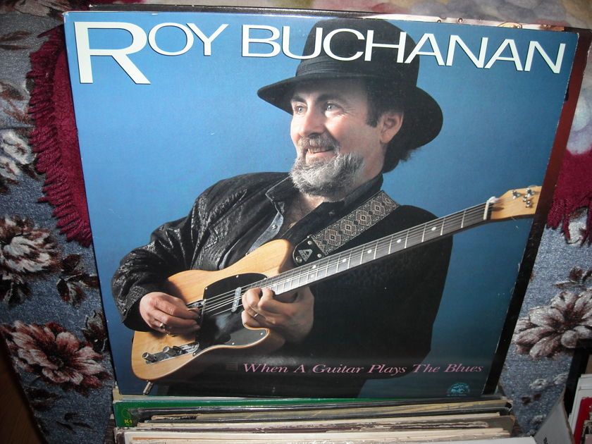 Roy Buchanan - When A Guitar Plays The Blues Alligator LP (c)