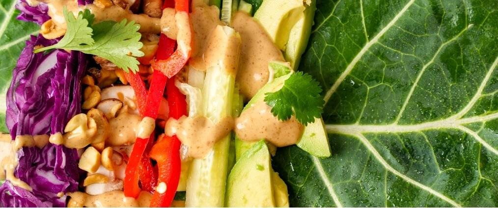GINGER Collard Wraps - GINGER SuperShot