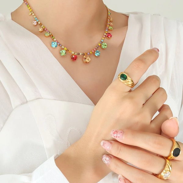 Razoa Jewels Boutique - 18K gold plated earrings