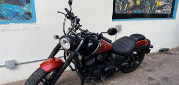 2025 HONDA SHADOW PHANTOM ABS motorcycle for rent near Honolulu, HI