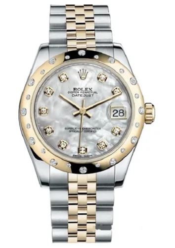 Rolex Datejust Diamond Bezel MoP Dial Diamond Hour Markers