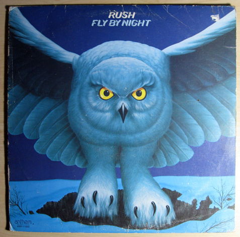 RUSH - Fly By Night - 1978 Canada Reissue ANTHEM ANR-1-...