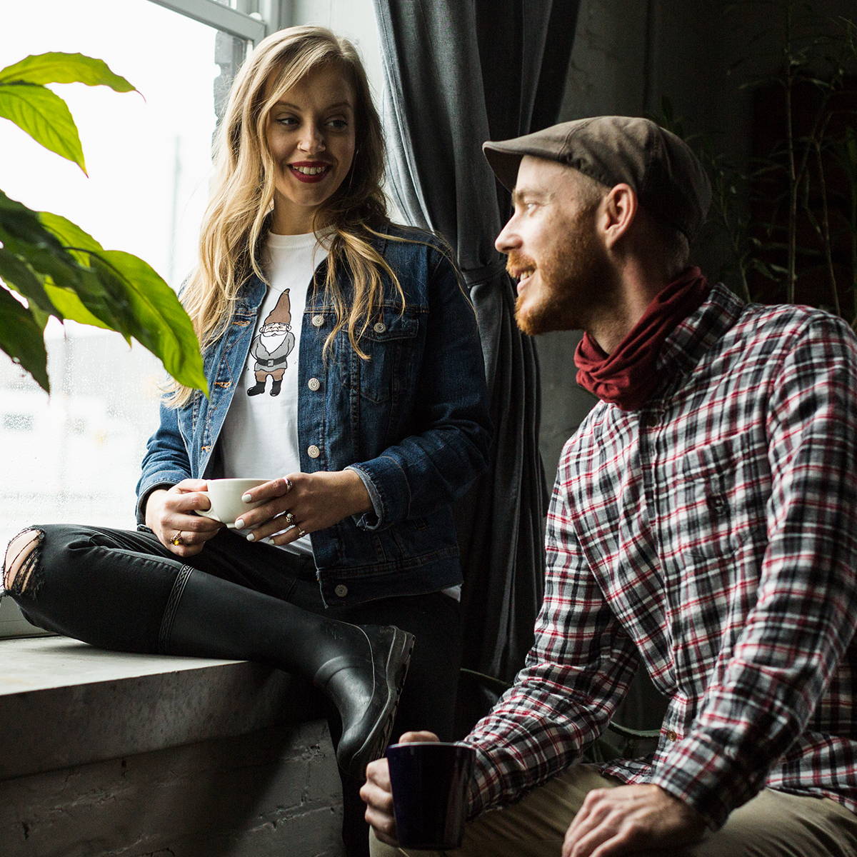 Emily and David, Owners of Almanac Supply Co., Our Metaphysical Shop Chattanooga