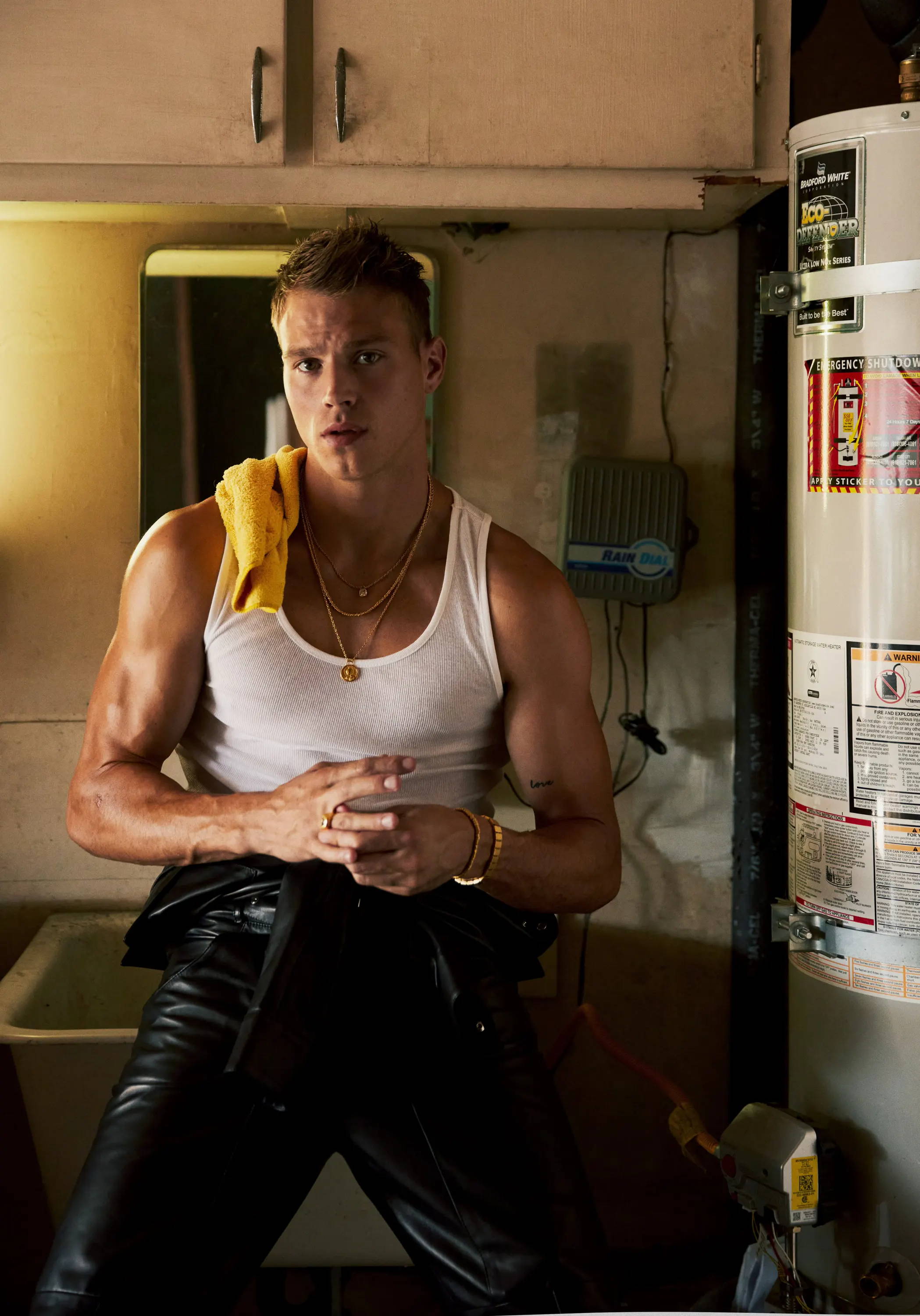 Eli Halili Brad Pitt George Clooney GQ 