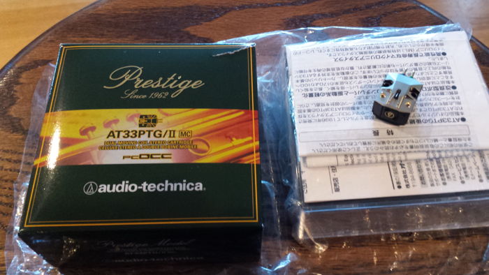 Audio Technica AT33PTG/II moving coil phono cartridge