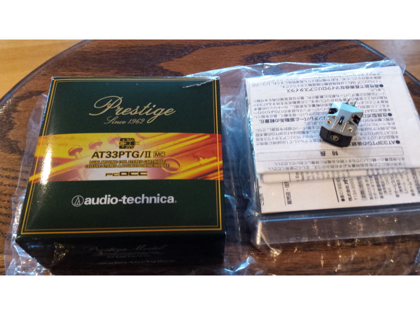 Audio Technica AT33PTG/II moving coil phono cartridge