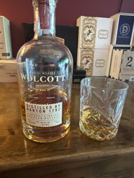 Walcott Straight Bourbon Whiskey series 74 90 proof