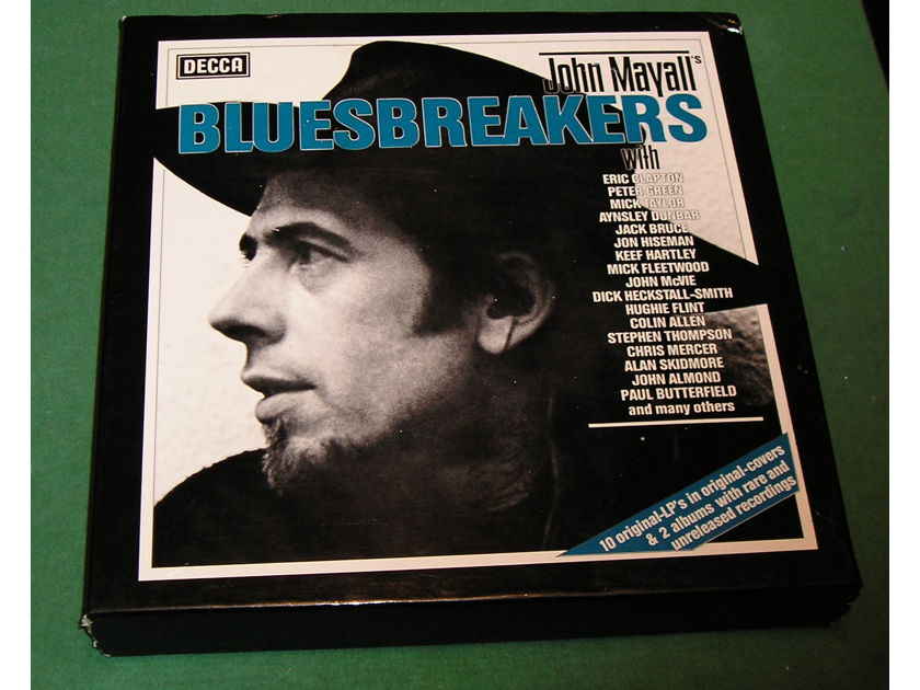 JOHN MAYALL'S **BLUESBREAKERS** - GERMAN PRESS 12-LP BOX SET ***RARE** EXTRAORDINARY CONDITION