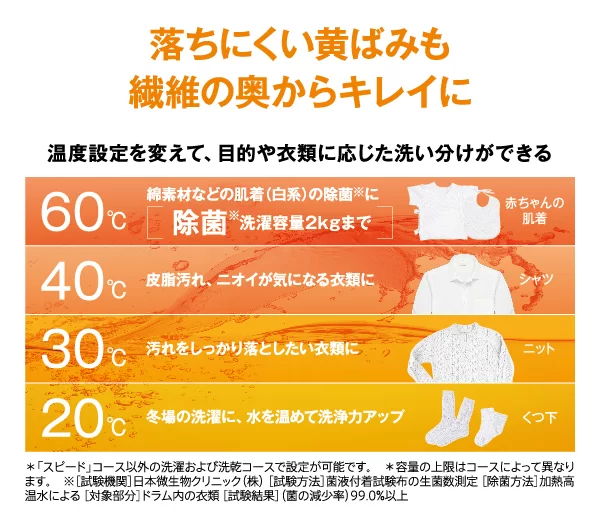 繊維の奥からきれい
