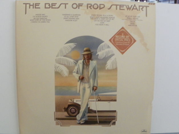 ROD STEWART - THE BEST OF ROD STEWART 2 LP