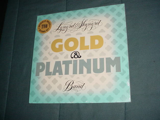 SEALED UNUSED LYNYRD SKYNYRD - gold & platinum double l...